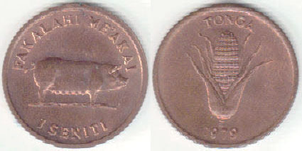 1979 Tonga 1 Seniti (Unc) A008019